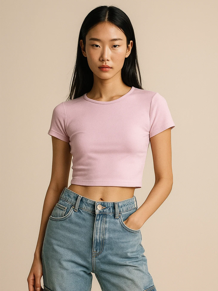 Pink Baby Tee HYPEFUSION
