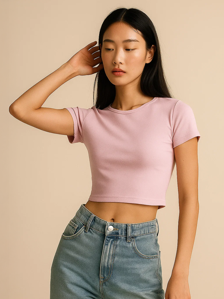 Pink Baby Tee HYPEFUSION