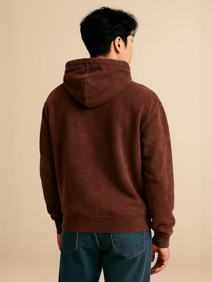 Unisex Acid Washed Blue Hoodie HYPEFUSION