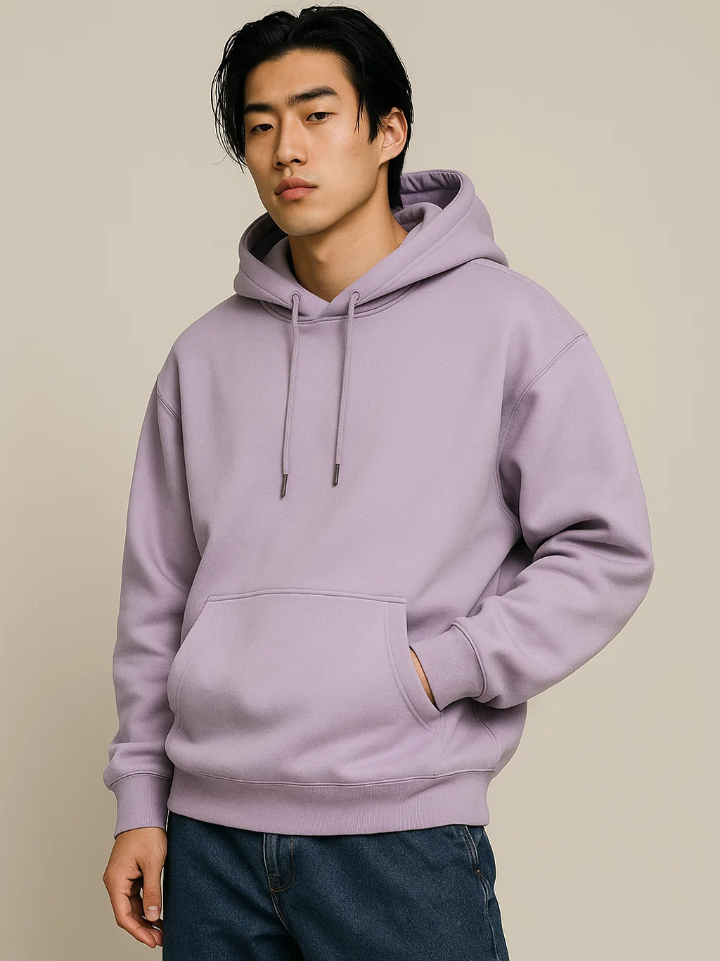 Lavender Unisex Oversized Hoodie HYPEFUSION